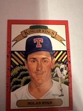 1990 Donruss - Nolan Ryan #665 King of Kings Front & Back