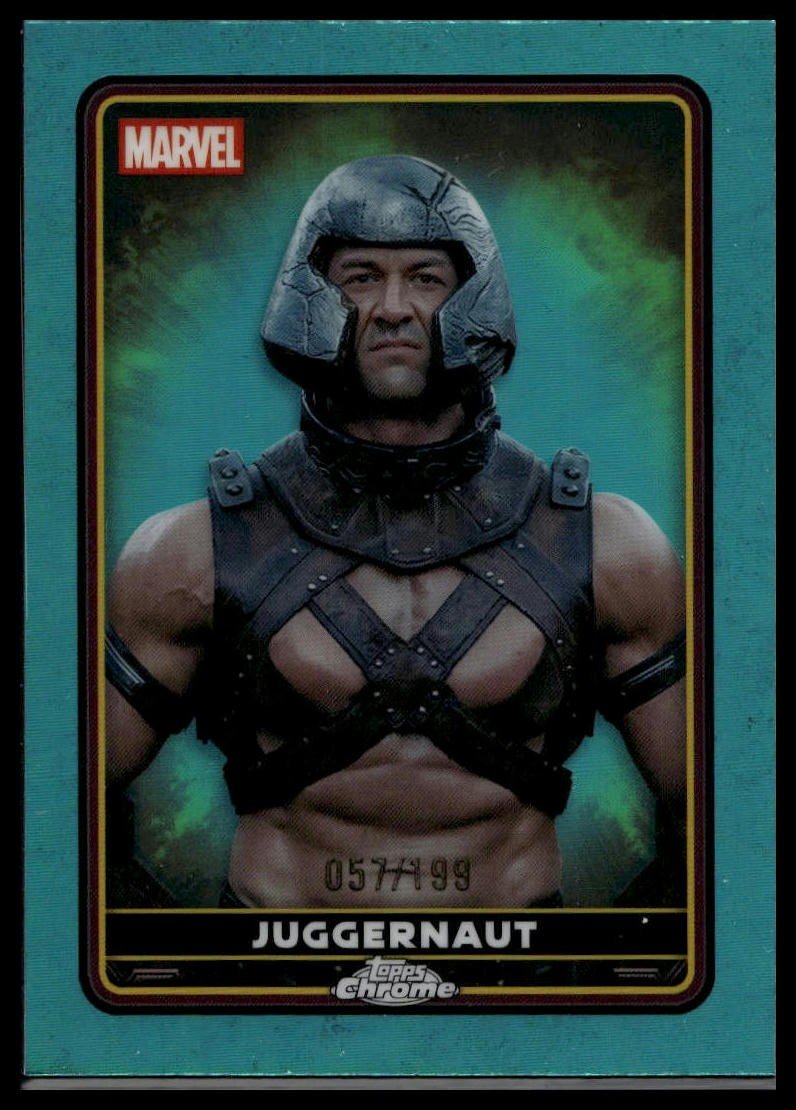 2025 Topps Chrome Marvel Deadpool #33 Juggernaut