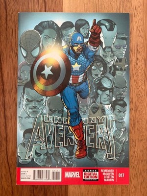 UNCANNY AVENGERS #17 (Marvel, 2012) VF Remender/McNiven
