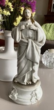 Ceramica Antica Porcellana Bisquit Statuine Vintage Arte Sacra