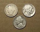 Starter  Collection  Mix Lot of  3 Old  US  Coins   ACTUAL  COINS    90217204-06