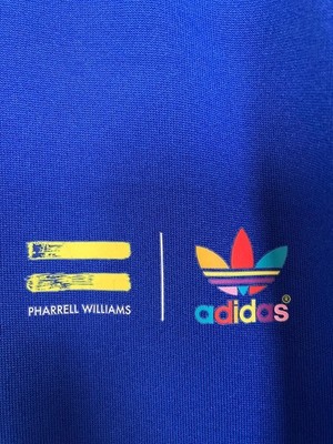 adidas Pharrell Williams Jacke Limited Edition Lila Blau Gr. M / Jacket / Veste