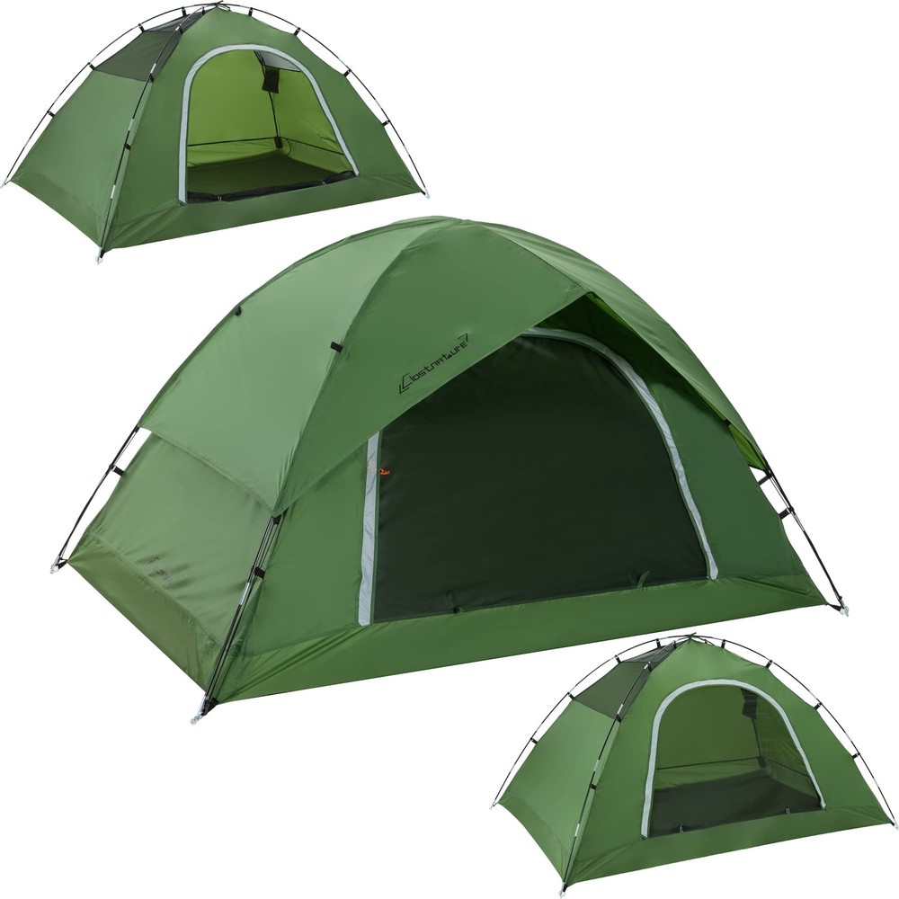 Vela Camping Tent for 2 Person, 4 Person, 6 Person - Waterproof Two Person Tents
