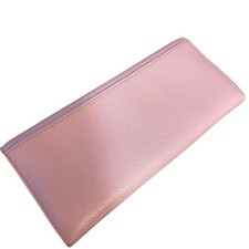 FURLA Pink Long Wallet Popular Leather Elegant