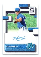 2022 Optic Baseball #RRS-KS Kevin Smith Rated Rookie Mojo Auto 45/99 Blue Jays