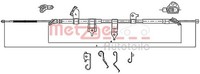 Metzger Autoteile Bremsseil Seilzug Feststellbremse 17.1566 FüR Toyota RAV 3 4WD