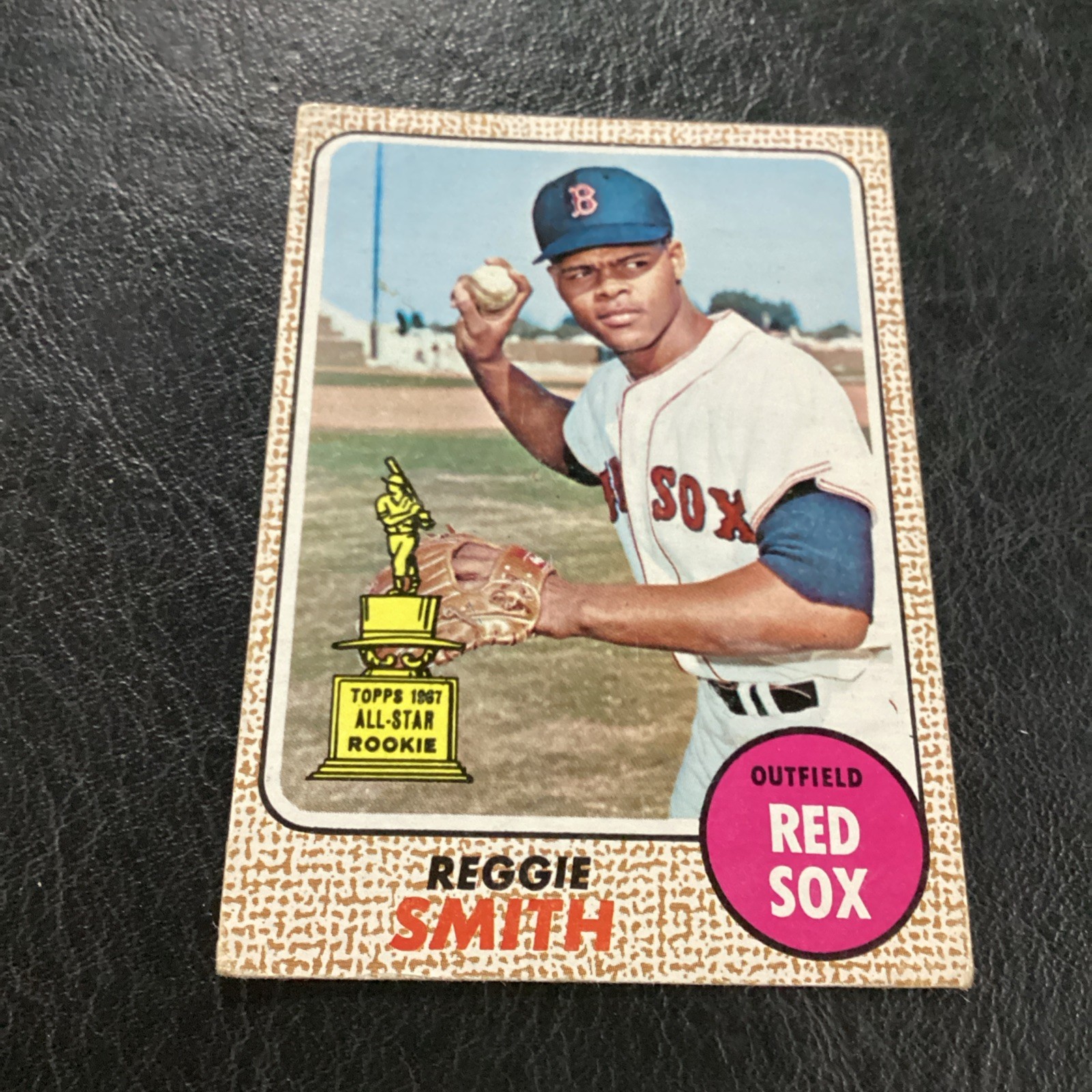 VINTAGE 1968 TOPPS REGGIE SMITH ALL STAR ROOKIE CUP #61 VG-EX BOSTON RED SOX