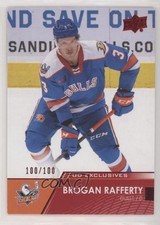 2021-22 Upper Deck AHL Exclusives 100/100 Brogan Rafferty #80 7l6