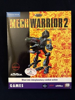 NEW (Sealed) Mechwarrior 2 PC WIN 95 98 CD-ROM Activision Game RARE