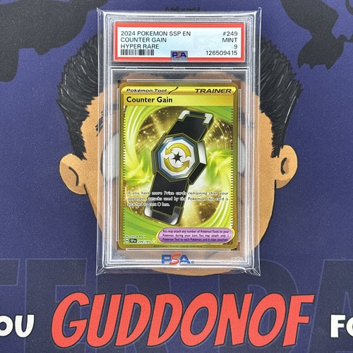 Counter Gain graded PSA 9 for sale on eBay