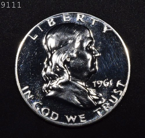 1961 P Franklin Half Dollar "Proof"*