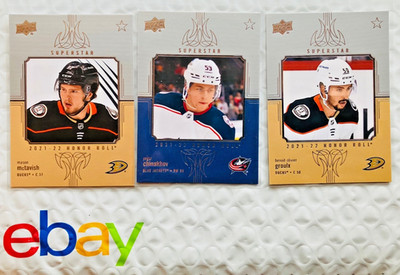 2021-22 UPPER DECK SERIES 2 HOCKEY HONOR ROLL 51-100 U PICK FINISH YOUR SET