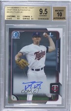 2015 Bowman Draft Chrome Pick Tyler Jay #BCA-TJ BGS 9.5 GEM MINT Auto fm0