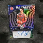2021 Spectra Cade Cunningham Radiant Signatures Prizm /49 Auto Pistons