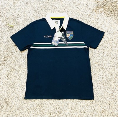 Retro Irish Heritage Collection Ireland Short Sleeve Polo Shirt Men's Medium