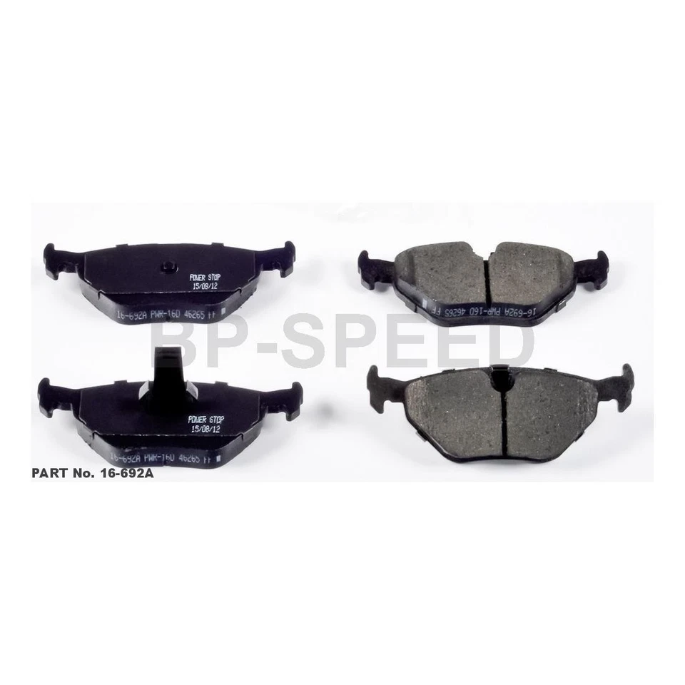 Pastillas de freno y rotores para BMW 540i 1997 2000 BMW 540i 1998 BMW 540i 1999 BMW 540i Foto 3 de 4