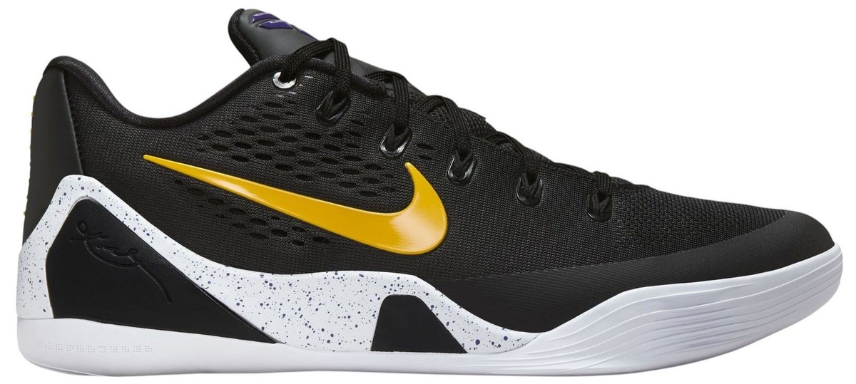 Nike Kobe9 シューズ 黒/黄 Nike Zoom Kobe 9 Elite Low Protro IX Black/University Gold Lakers