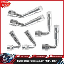 6pack Valve Stem Extenders 45 Degree 90 Degree 135 Degree Schrader Tire Valve