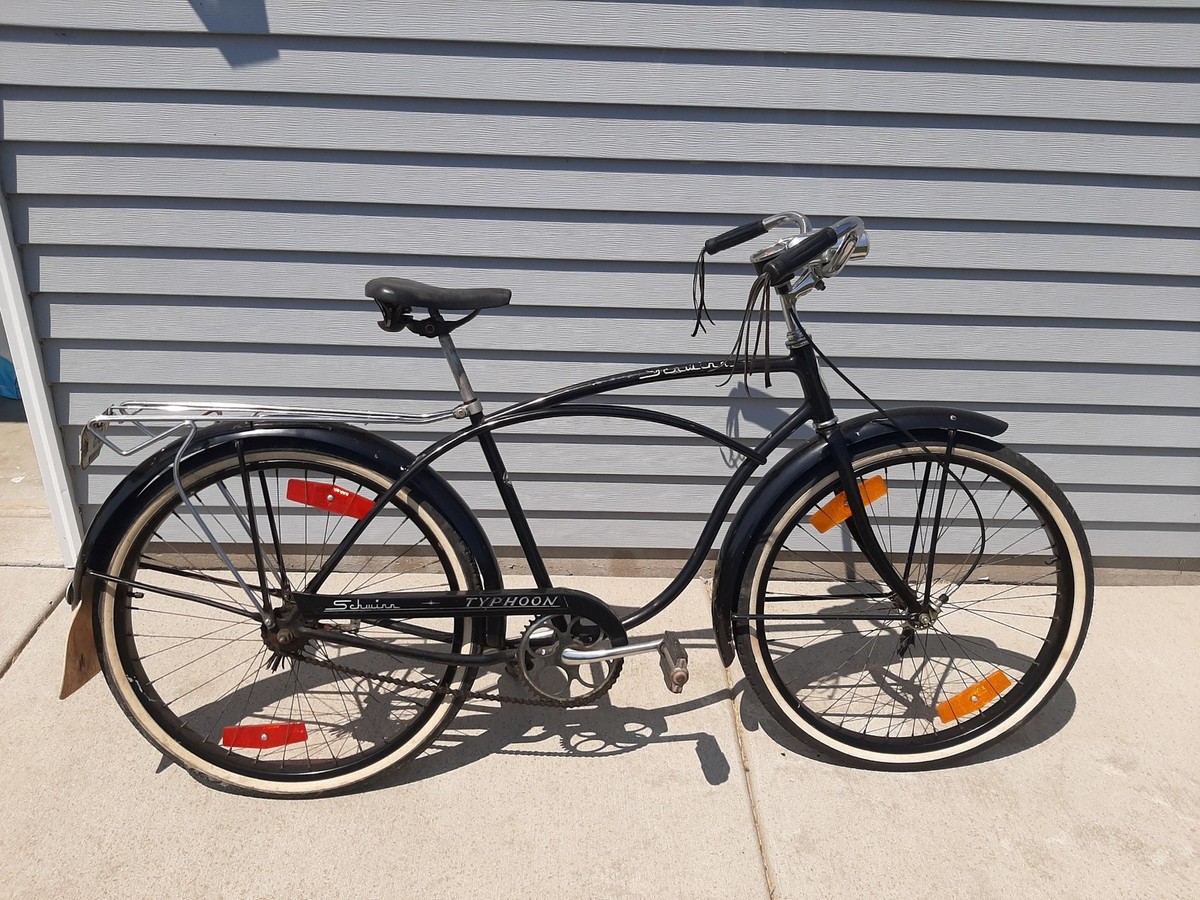 1964 Schwinn Typhoon Bicycle Black Serial # L4449515 | eBay