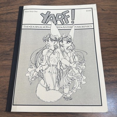 Yarf! Issue #61 The Journal Of Applied  Anthropomorphic Furry Fanzine  RARE