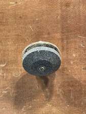 New KWIK-FIX Lawnmower Blade Sharpener for 1/4" & 3/8" Drills, Tested Nice