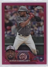 2023 Topps Chrome Update Magenta Refractor 135/399 Jeimer Candelario #USC74 13vm