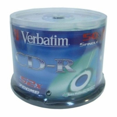 Verbatim 43351 700MB 52x Extra Protection CD-R - 50 Pack Spindle 50 Pack Spindle