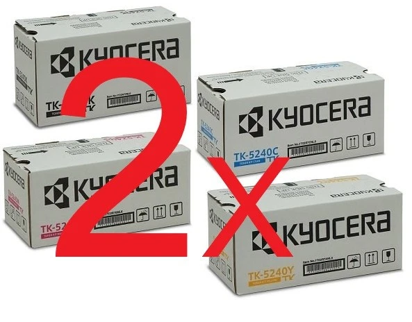 Original Kyocera TK 5240 Set Plus 5240K TONER 5 ECOSYS M5526cdn P5026cdn - Bild 2 von 2