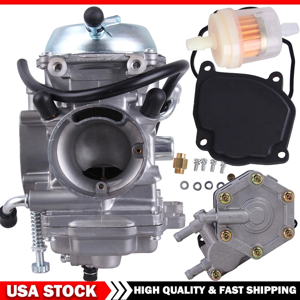 Carburador de carburador y bomba de combustible para Polaris Big Boss 500 1998-2002 3130500 3131383 Foto 2 de 4
