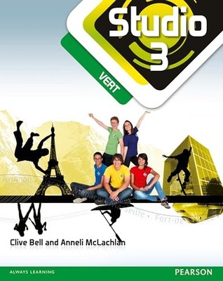 Studio 3 vert Pupil Book (11-14 French) by Clive Bell 9780435026950 NEW