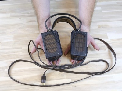 Stax SR Sigma Professional Electrostatic Headphones From Collector