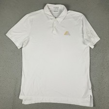 James Perse Polo Shirt Mens Size 3 White Casual Short Sleeve Adult