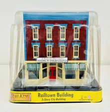 MTH RailKing A Pane In The Glass Window Repair 3 Story Building 30-90384 New
