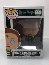 Funko POP! Animation Rick and Morty Death Crystal Morty #660 NOT MINT