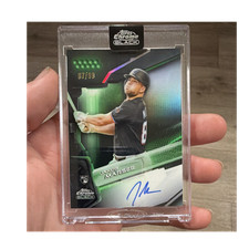 Topps 2026 Chrome Black Jakob Marsee Autograph Green Refractor /99 Rookie