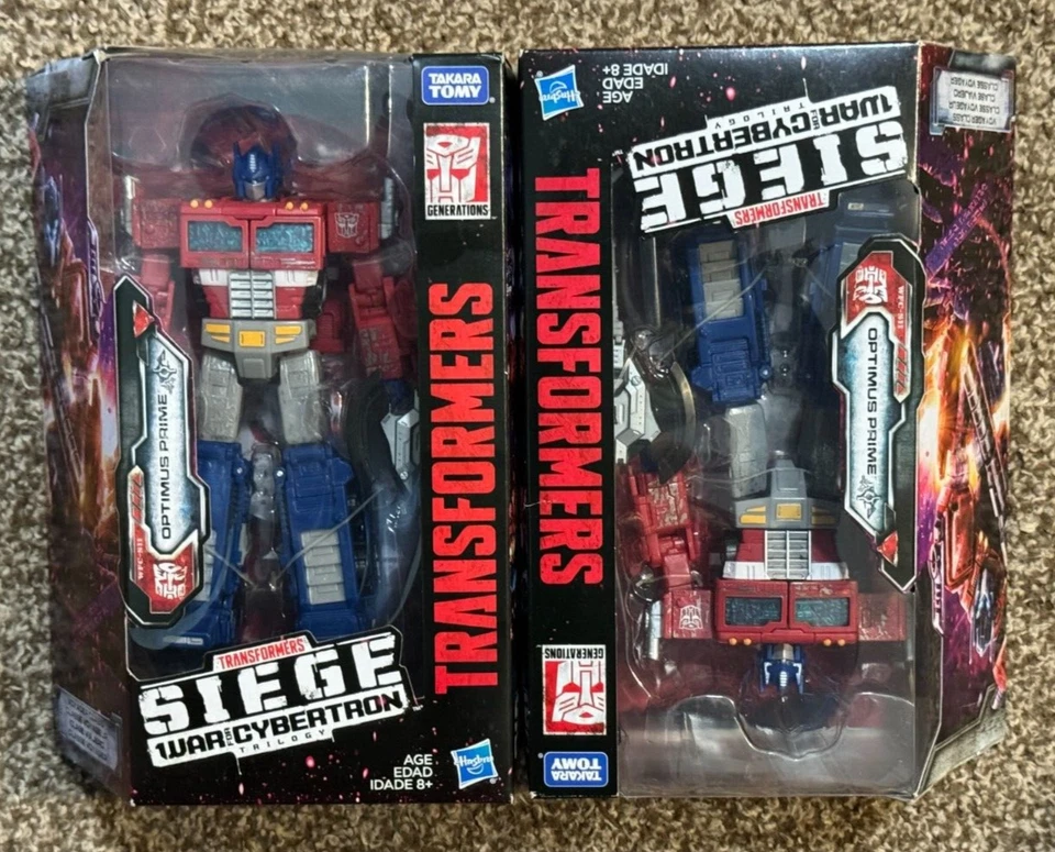 Transformers War For Cybertron Siege Optimus Prime Voyager WFC-S11 - Image 2 of 4