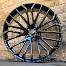 Audi SQ5,Q8 Aftermarket 22 Inch Wheels In Chrome Black Finish 