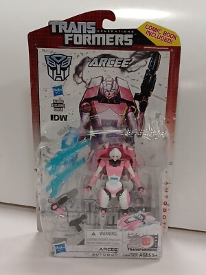 Transformers Generations ARCEE AUTOBOT Thrilling 30 Deluxe With IDW COMIC SEALED