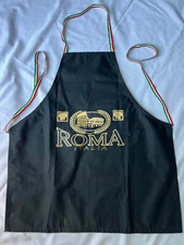Kitchen Apron ROMA ITALIA COLOSSUEM Full Length Italian Cooking Apron Rome Italy