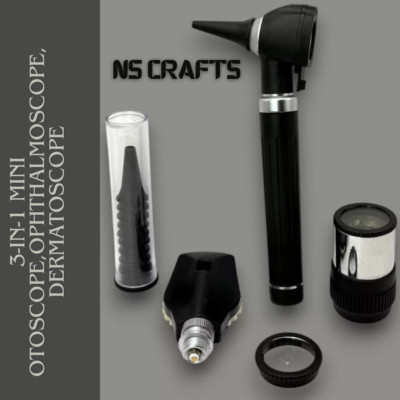 HNO Set 3-in-1 Ohr-, Augen- & Hautdiagnostik medizinische Untersuchung oto Ophthalmoskop