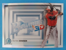 Colton Cowser 2022 Bowman #B3D-20 Bowman in 3D Baltimore Orioles E-099