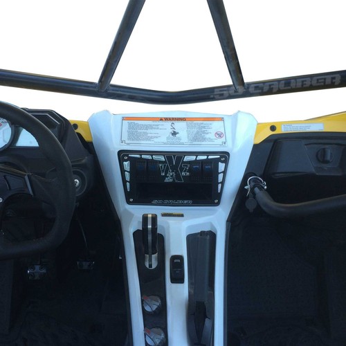 Yamaha YXZ 1000R 4 Switch Dash Panel ONLY Black 2016 YXZ1000R Side-by-Side UTV