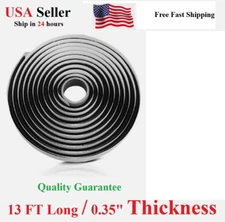 13 FT Butyl Tape Rubber Glue Headlight Sealant Reseal Headlamps Door RV