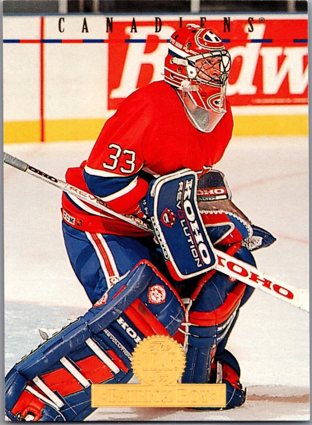 1994-95 Leaf Hockey - #41 Patrick Roy