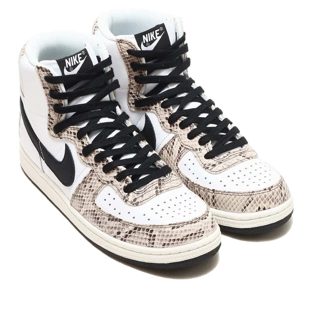 nauwelijks Silicium bestellen Nike Terminator High Cocoa Snake FB1318-100 US 6-12 Men | eBay