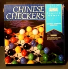 VINTAGE PARKER BROTHERS CLASSIC GAMES CHINESE CHECKERS 1994 New/Factory Sealed