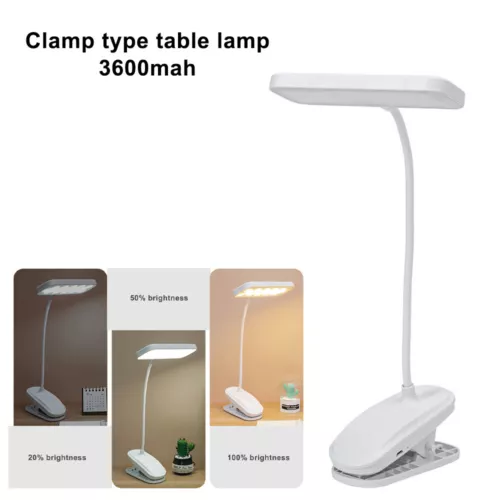 Clip On Desk Lamp LED Flexible Arm USB Dimmable Study Reading Table Night Ligh - Picture 14 of 16