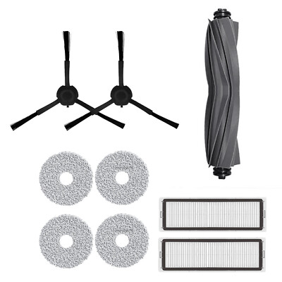 For Dreame S10 x10 L10s Ultra/Pro Cleaning Robot Rolling Side Brush Filter Mop