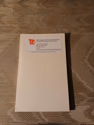 The Sleepworker By Cyrille Martinez ARC Uncorrected Proof 2014 Paperback...