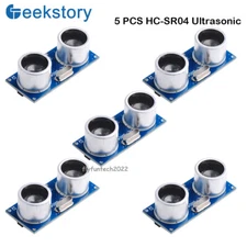 5 PCS HC-SR04 Ultrasonic Sensor Distance Measuring Module 5V for Arduino